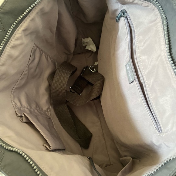 Kipling Gray Tote Bag with crossbody strap - Picture 4 of 4